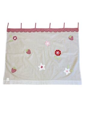 Pottery Barn Kids Sweet Strawberry Curtain - Retired